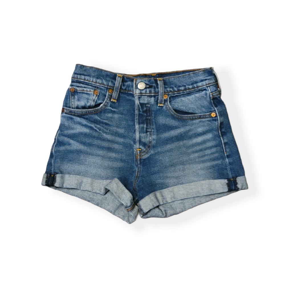LEVIS HIGH RISE WEDGIE SHORTS